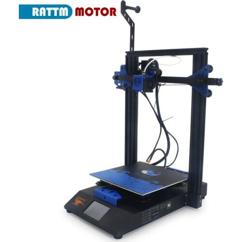 【EU /US】Bluer V2 3D printer Kit with Silent Driver TMC2225 High Precision 3.5 inch Large TFT Color Touch Screen 110V /220V