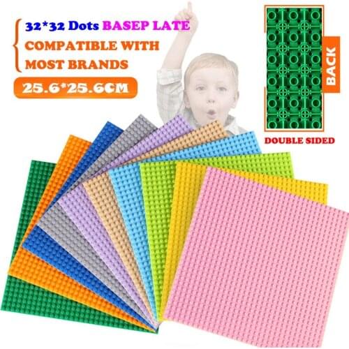DIY Building Blocks Base Plates Toys For Children Compatible With Kids Educational Toys Boys And Girls Bricks Accessories