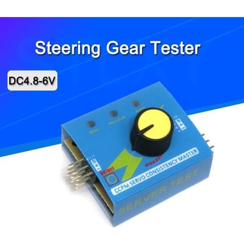 Multi Servo Tester 3CH ECS Consistency Speed Controller Power Channel CCPM Meter Master Checker RC Dron Helicopter Parts RC Toys