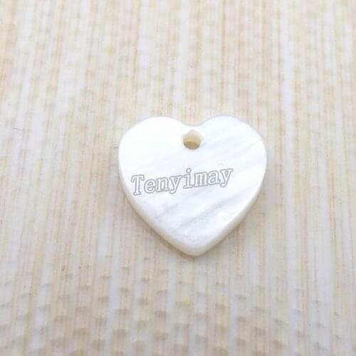 Wholesale 100pcs Heart Shell Charms, Heart Shape Shell Earring Pendants, Fashion Shell Jewelry Accessory