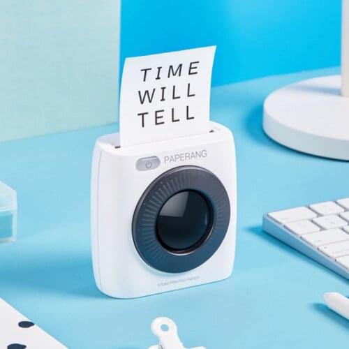 PAPERANG P2 Pocket Portable Bluetooth Printer Mini Thermal Photo Printer HD Inkless Printing 300DPI For Mobile Phone Android iOS