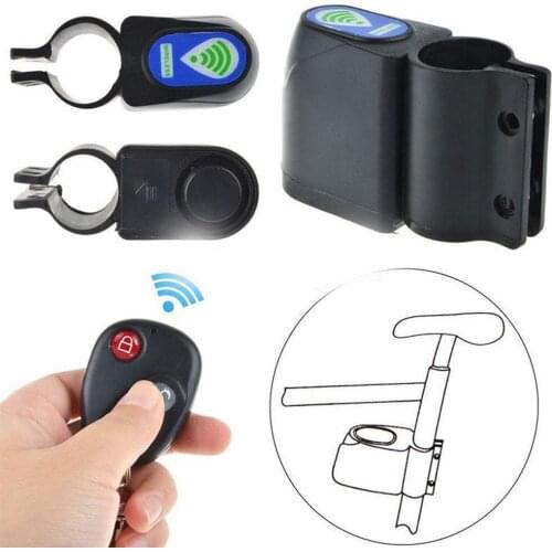 Professional Safety Bicycle Lock Anti-theft Cycling Security Wireless Remote Control Vibration Alarm