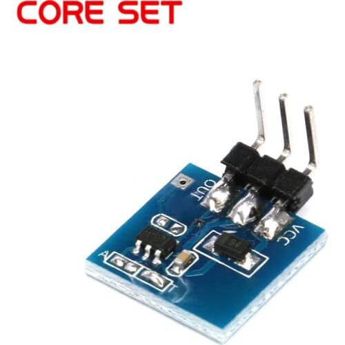 10pcs TTP223 Touch Switch Module Capacitive Touch Switch Button Self-Lock Key Module 2.5-5.5V