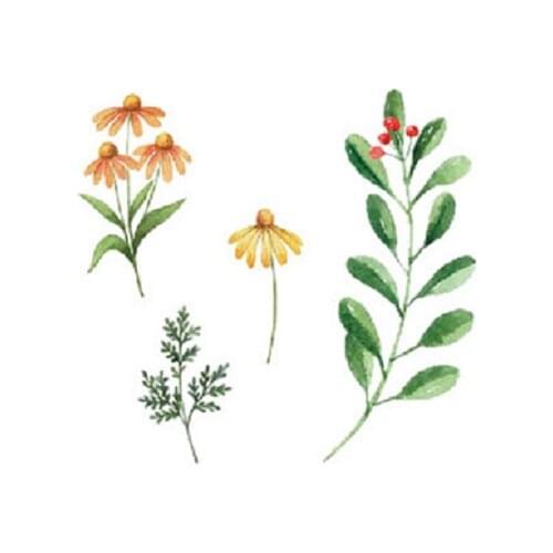 35MM×40MM tattoo stickers female lasting cute whale dolphin small fresh new product