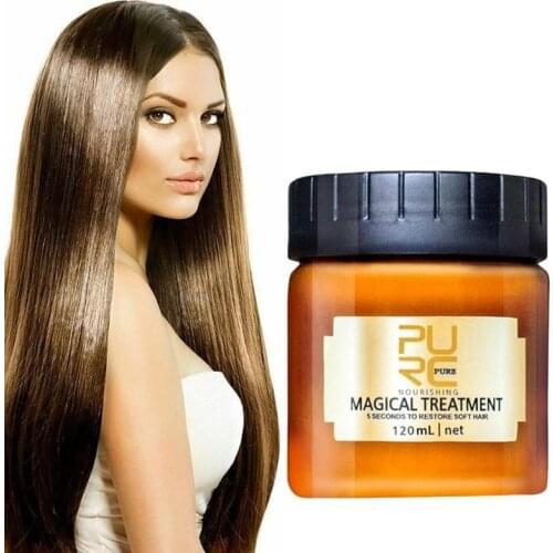 Hair Care Magical Treatment Hair Mask Deep Conditioner Damaged Hair For All Soft Types Hair & Dry Hair Restores Restore H1U0