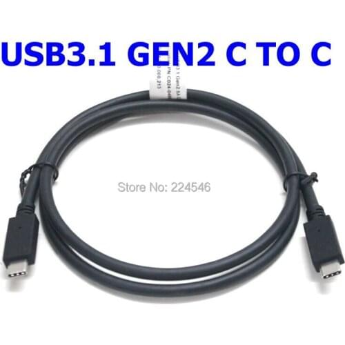 USB 3.1 Gen2 10Gbps 20V 5A PD 4K Type C to Type С Cable for H-P D-ELL M-acbook pro