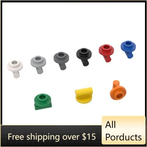 10PCS High-Tech Assemble Particle 25893 1x1x0.5 Round 1x1 Board Building Blocks Kit Replaceable Part Toys For Children Gifts