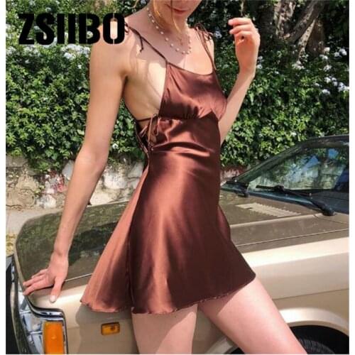 Ladies Sling Mini Dress Pleated Lace-up Cross Bandage Halter Skinny Sexy Party Elegant Club Slim Fit dresses women 2021 y2k New