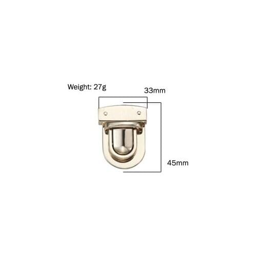 Gold Purse Twist Lock / Turn Lock 10 Pcs - Chose your Item