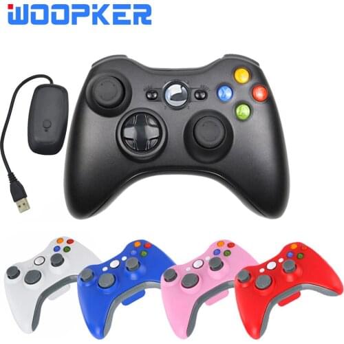 2.4G Wireless Gamepad Controller for Xbox360 Controle Joystick for Windows 7 8 10 PC Games Controller Joypad with Receiver