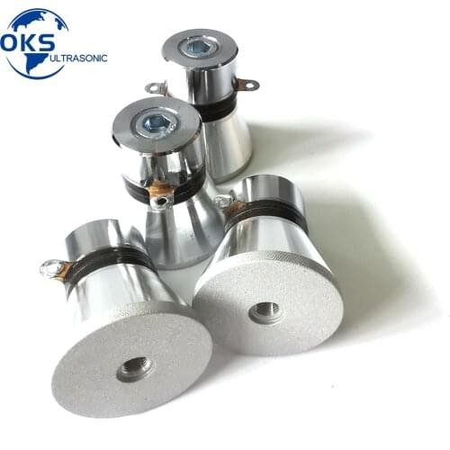 28K Ultrasound Transducer Washer Systems 60 Watt PZT Piezoelectric For Gear/Crankshaft/Gearbox Cleaning