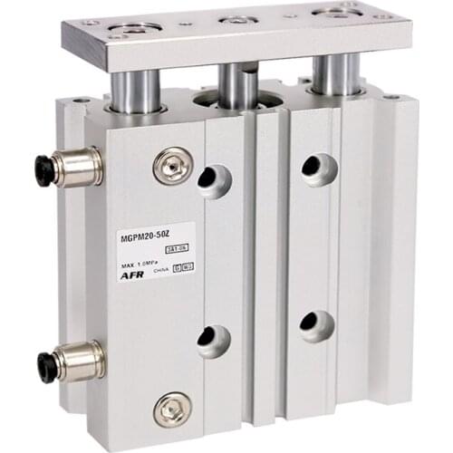Air Cylinder MGPM32-25Z MGPM32-30Z Thin cylinder with rod Three axis three bar Pneumatic components MGPL32-25Z MGPL32-25Z AFR