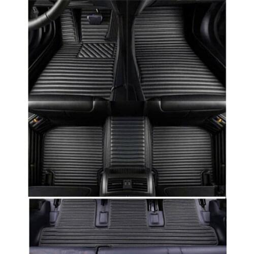 Good quality! Custom special car floor mats for Audi Q7 7 seats 2014-2006 waterproof durable carpets for Q7 2012,Free shipping