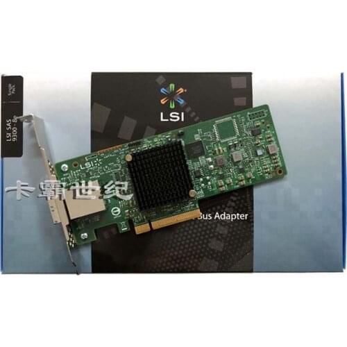 LSI SAS 9300-8e SAS3008 12Gb / sHBA card Support 8t hard disk Color package Guarantee for three years