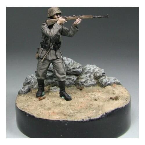 1/35 Scale Die-cast Resin White Model American Sniper Has No Base And Needs To Manually Color The Model Free Shipping