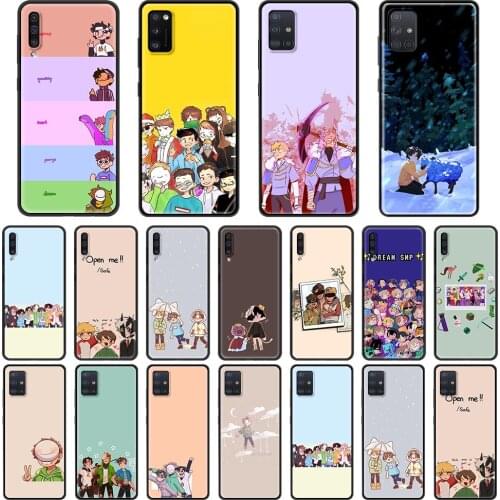 Dream Smp Luxury Soft TPU Coque For Samsung Galaxy A21 EU A21S A12 A02S A51 A71 Shockproof Cover A11 A31 A41 Case
