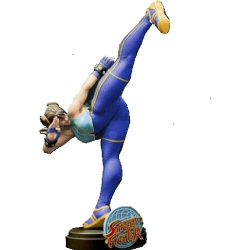 1/6 32CM 3D Printing Street Fighter Chunli Garage Kit GK Model Unpainted High Quality ,White-Film Collection To Painter A046