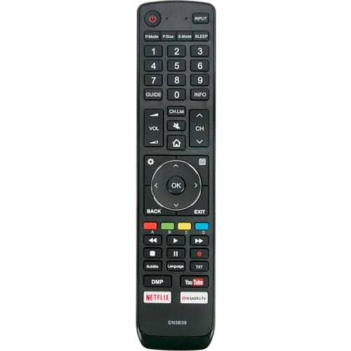NEW EN3B39 Suitable For HISENSE TV Remote control H45N5750 H75N6800 H50N6800 H65N6800 H65NU8700 with Netflix YouTube controller