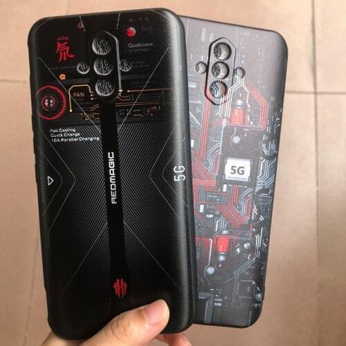 Cool For ZTE Nubia red magic 5G lite Case HD painting cartoon Matte Slim Cases For Nubia red magic 5G lite Case Back Cover