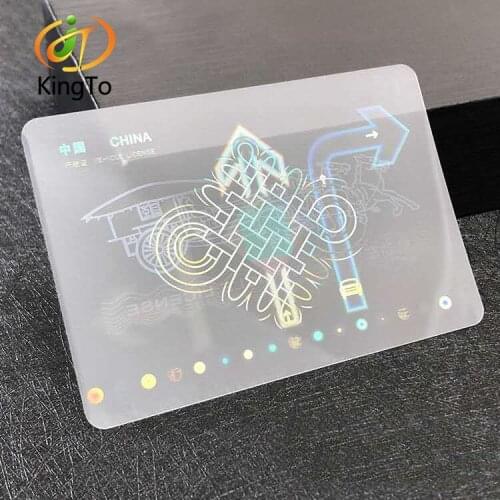 Professional Manufacturer for Credit Cards hologram Laminating Pouches