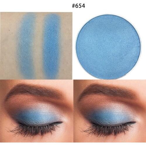 DIY Red&Black Charming Blue Colors Eyeshadow Glitter Pigment Waterproof Matte Eyeshadow Beauty Make Up Cosmetic Pallete