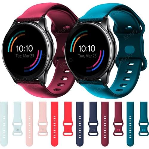 Sport Silicone Band For Oneplus Watch Strap Watchband one plus Smart watch Wristband bracelet accessories watchstrap