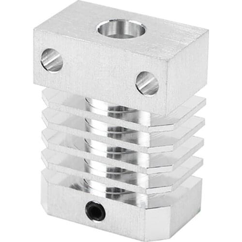 Fixed Aluminum Heat Sink Tube Radiator for 3D Printer CR-10/CR-10S/Ender-3/Ender-3 Pro/CR-10 S5 Hot End Extruder Accessories