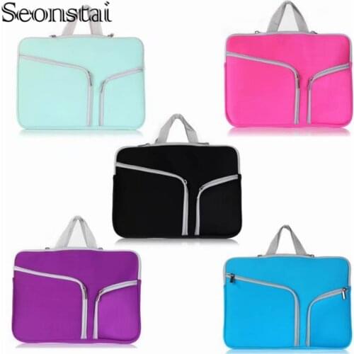 Mac Laptop Bag Case for Macbook Air Pro Retina 13 15 Laptop Sleeve 15.6 Notebook Bag For Dell Acer Asus HP Business Handbag