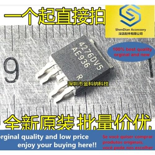 10pcs only orginal new 4276DV5 TLE4276DV5 automotive computer board linear regulator patch transistor