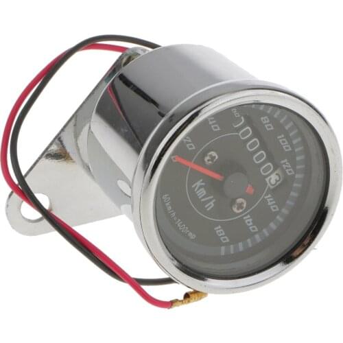 Universal Motorcycle Dual Odometer Speedometer Gauge For Honda For Yamaha Motorcycle Accessories