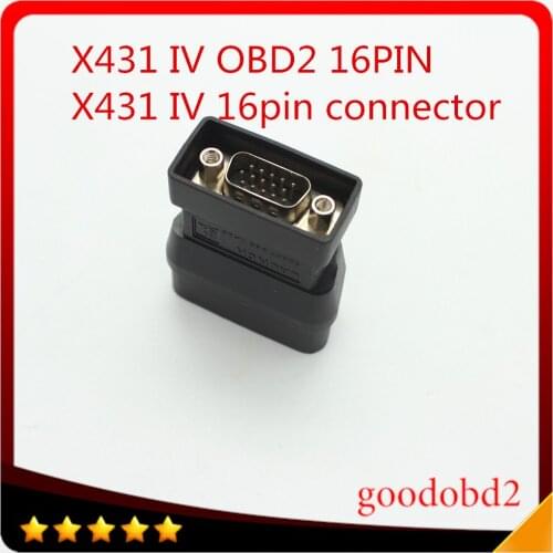 X431 IV Smart OBDII16E Connector X-431 Master Main Test Connector For Scanner Automotive Car Diagnostic Tool IV Test adapter