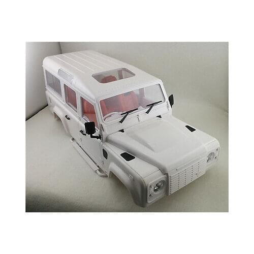 1/10 Scale Crusade Land Rover Defender Travel RC Rock Crawler Unpaint Shell Hull 334mm TH01438-SMT4