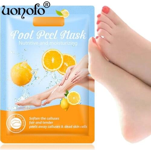 No 1 Detox Foot Peel Mask Remove Dead Skin Heels Foot Peeling Moisturizing Nourishing Legs Exfoliating Socks for Pedicure Socks