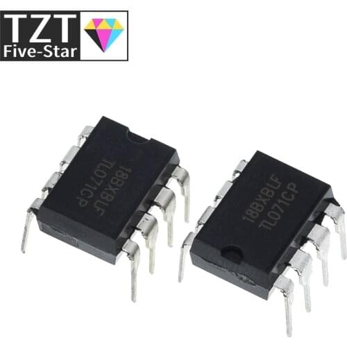 10PCS TL071CP DIP8 TL071 DIP-8 071CP DIP TL071C Operational Amplifier New Original