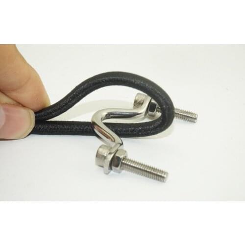 2pcs Stainless Steel 1.3 inch Tie Down Eye Strap Loop Boats,Kayak Fitting . 35mm