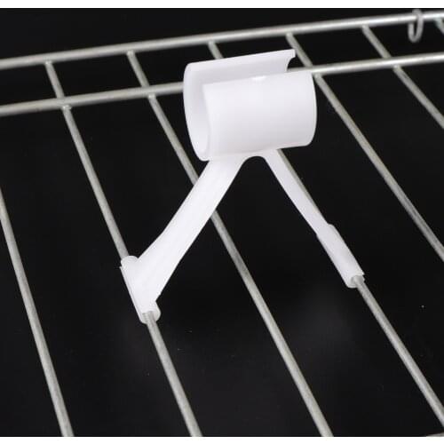 20-25mm PVC Fixed water pipe bracket for drinker rabbit quail breeding poultry breeding water pipe fittings 50pcs