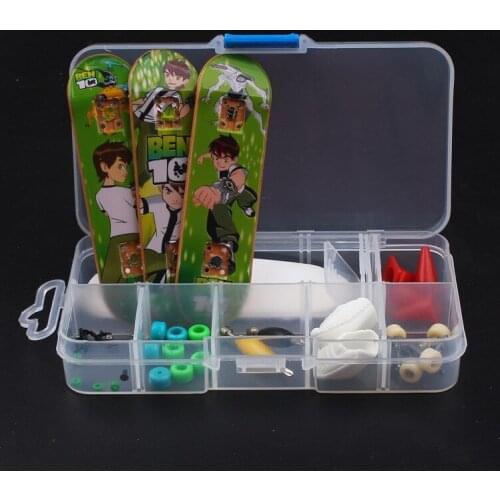 2020 New arrival Fingertip skateboard combination finger skateboard set toy mini finger skateboard contains accessory set