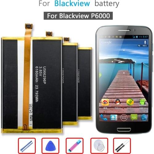 6180mAh Battery For Blackview P6000 Mobile Phone Li-ion Bateria