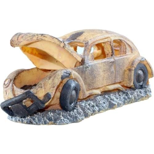 Aquarium Air-operated Oxygen Pneumatic Car Decoration Underwater Landscape Fish Tank Ornament