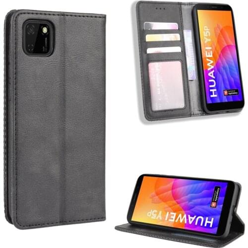 For Huawei Honor 9S Case Luxury Flip PU Leather Wallet Magnetic Adsorption ShockProof Case For Huawei Y5P Honor9S Phone Bags