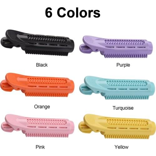 Color 2 Pack Hair Rollers Set Hair Grip Clip Salon Hairdressing Curlers Kit DIY Curling Tool for Hair Styling Barber Accessories