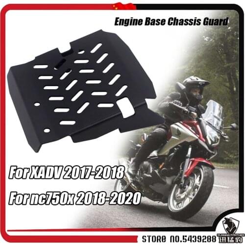 For Honda NC750X NC750 X NC750 NC 750 X 2018-2020 Motorcycle Accessories NC750X Skid Plate Engine Guard Chassis Protection Cover
