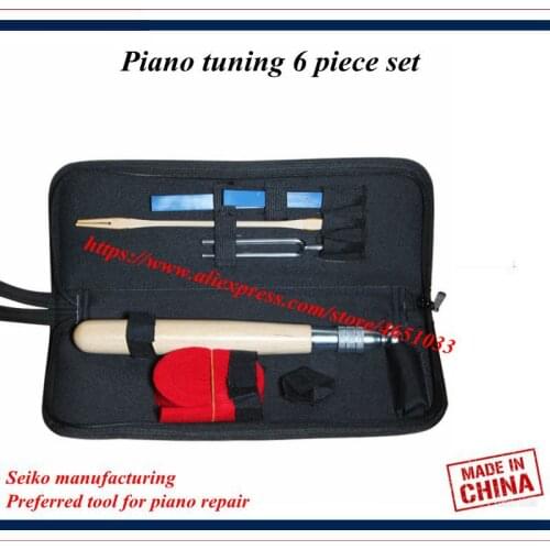 Piano tuning tools accessories - Piano maintenance tools (5 tools +1 bag) - Piano parts