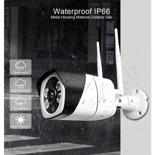 Tuya New 1080P IP Camera Wifi HD Outdoor Infrared Night Vision Security Camera Two Way Audio Wireless Video Surveillance Camera