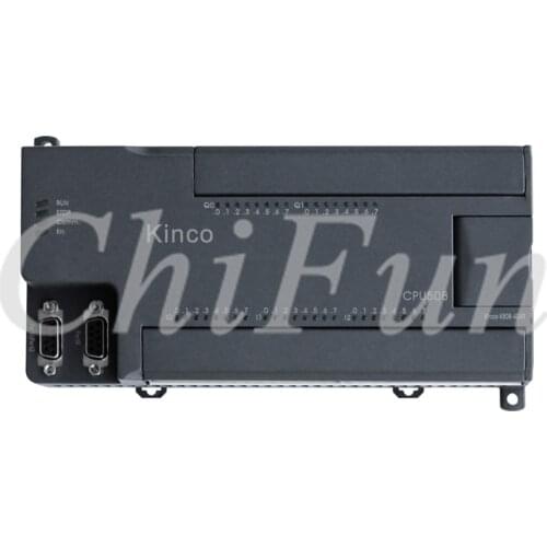 Kinco PLC K508-40AR CPU Module 40 point I/O 24DI DC24V 16DO relay output RS232 2*RS485 RTC