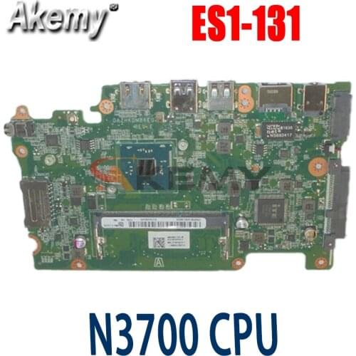 Akemy BRAND NEW NBMYK11005 NB.MYK11.005 DAZHKDMB6E0 For acer Aspire ES1-131 B116-M B116-MP laptop motherboard N3700 CPU