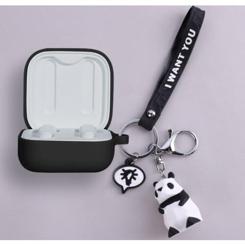 Cute Cartoon Pendant case for Xiaomi Air 2 SE Case with Keychain Silicone Earphones Cover for Xiaomi AirDots Pro 2 SE cover