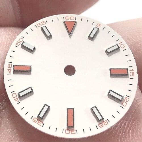 Bliger Aseptic 29mm Square Dial Date Kit ETA 2824/2836 Miyota8215/8205/821A Movement Mens Watch Night Disc Parts