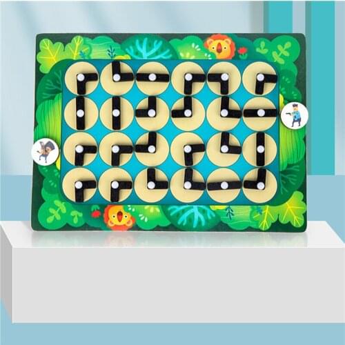 Maze Game Strategy Board Game Explore The Route Family Party Table Activity Children Logical Thinking Early Learning Education