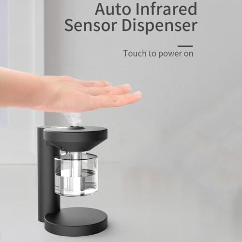 Small Automatic Alcohol Disinfection Sprayer Infrared Sensor Touchless Portable Rechargeable Sanitizer Soap Dispenser Gadgets